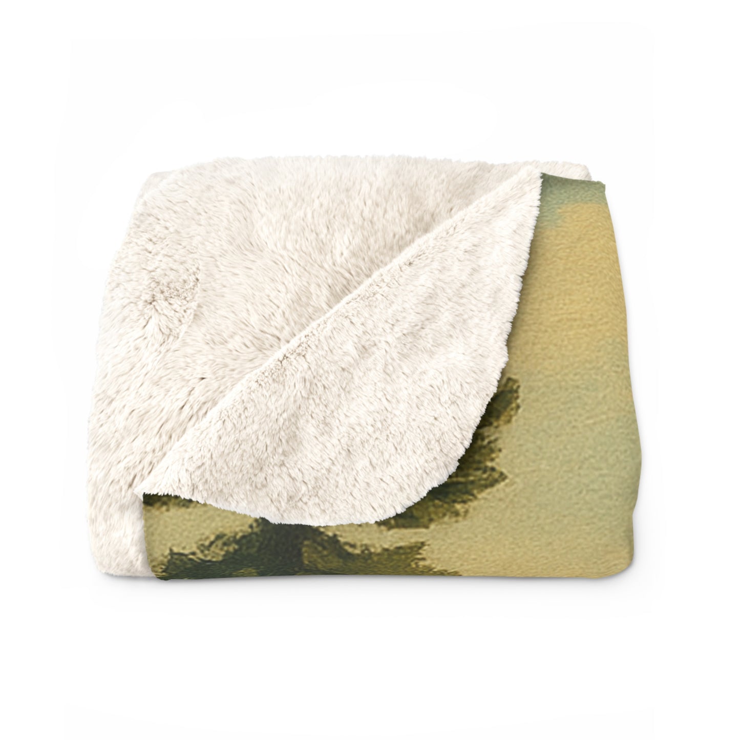 Lake Tahoe Sherpa Fleece Blanket