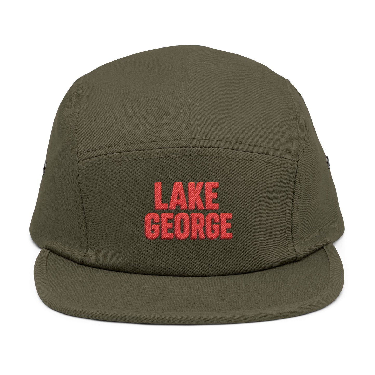 Lake George 5 Panel Cap (Embroidery)