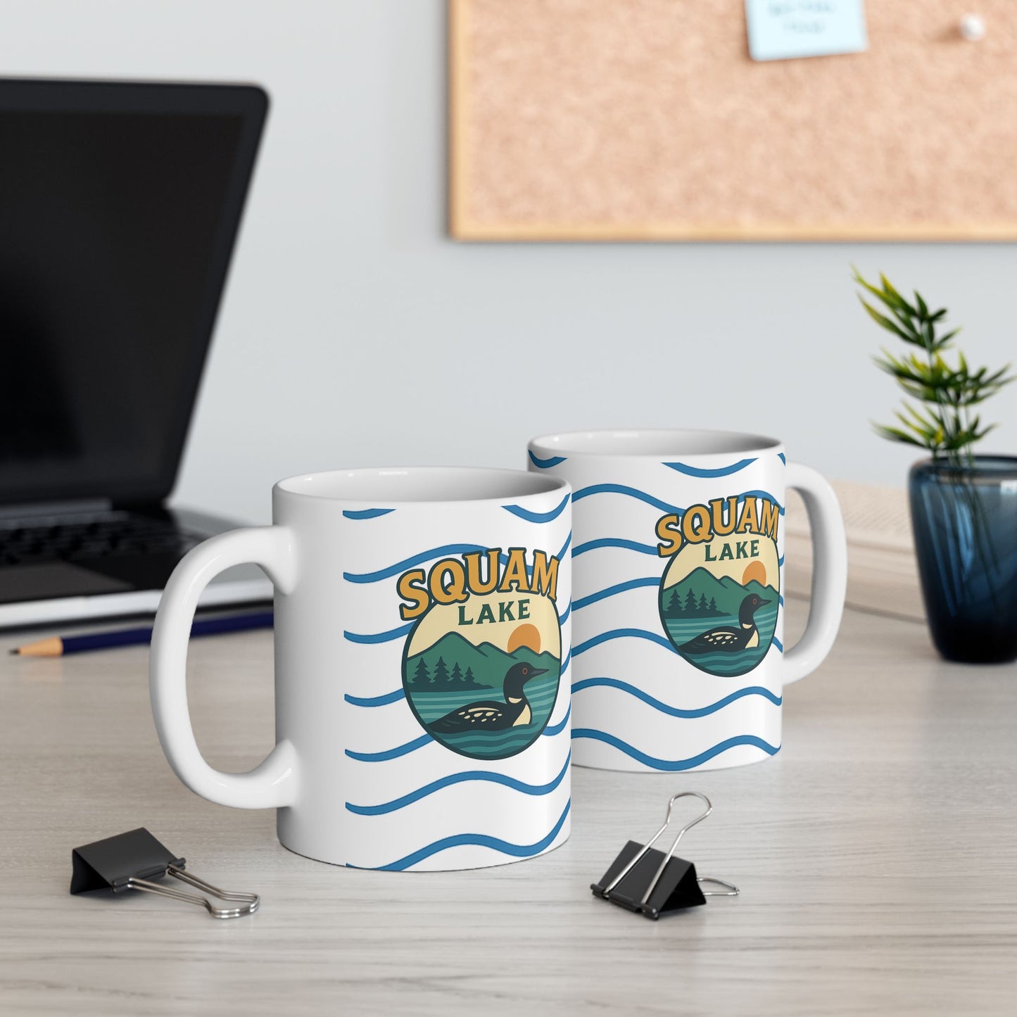 Serene Sunrise Ceramic Mug - Perfect for Coffee Lovers, Gift for Nature Enthusiasts, Beach Lover's Delight, Ocean Vibes, Relaxation