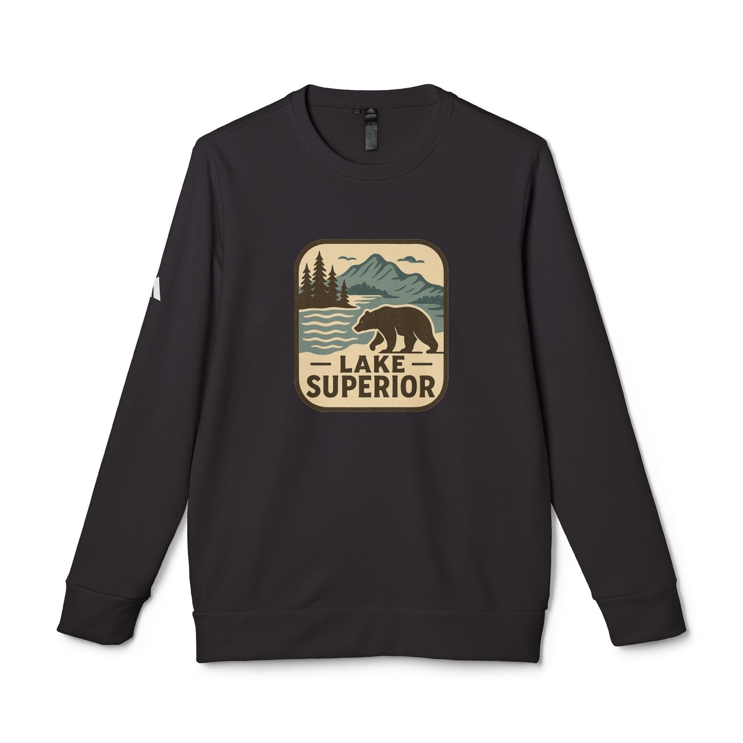 Lake Superior Cozy Outdoor Sweatshirt for Nature Lovers, Unisex Crewneck, Perfect for Hiking, Camping, or Relaxing at Home, Design