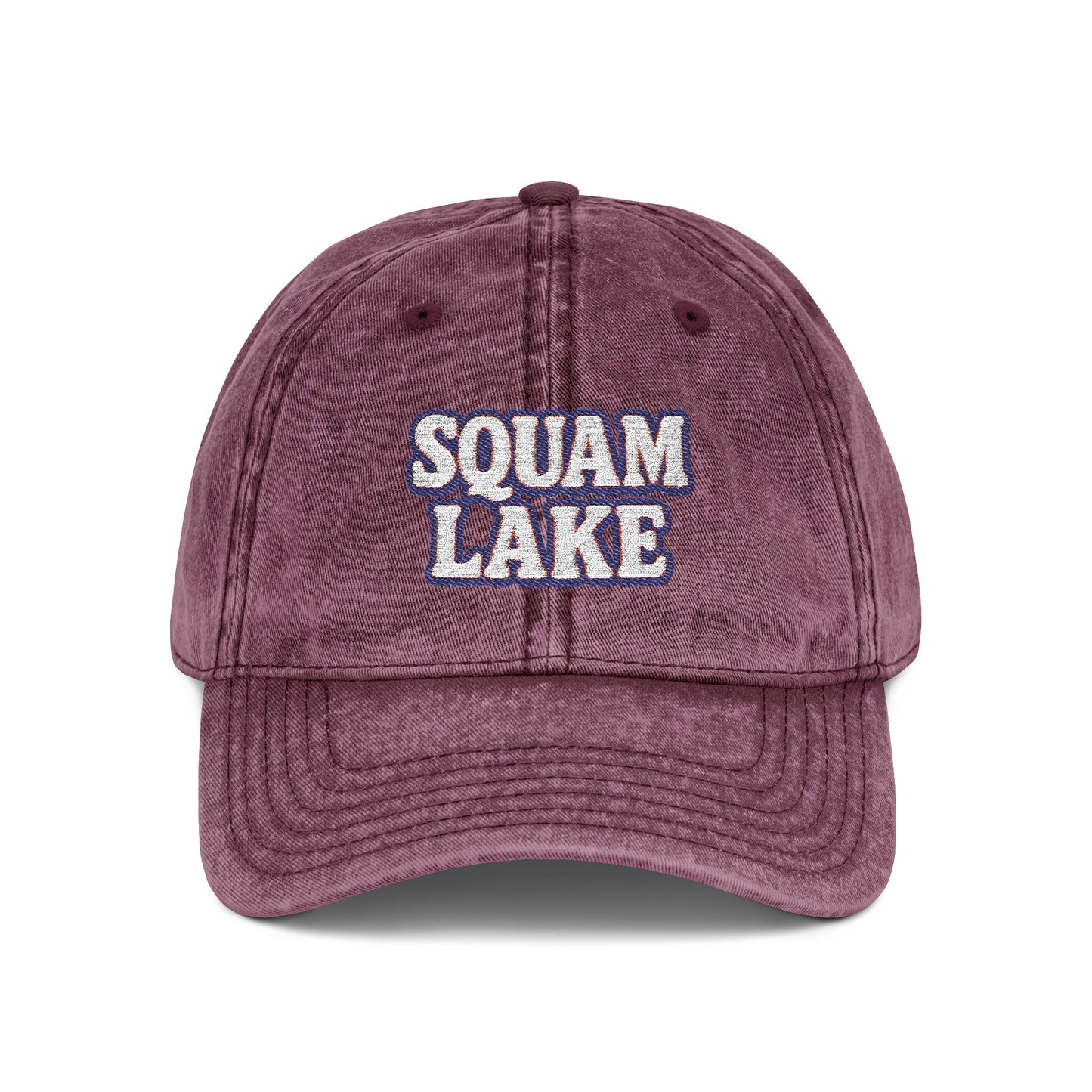 Squam Lake Vintage Cap (Embroidery)