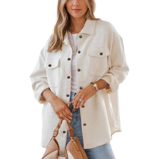 Live Women'S Flannel Shacket Jacket with Pockets Casual Fall Coat Long Sleeve Button down Collared Winter Clothes Fit Chic Outfits