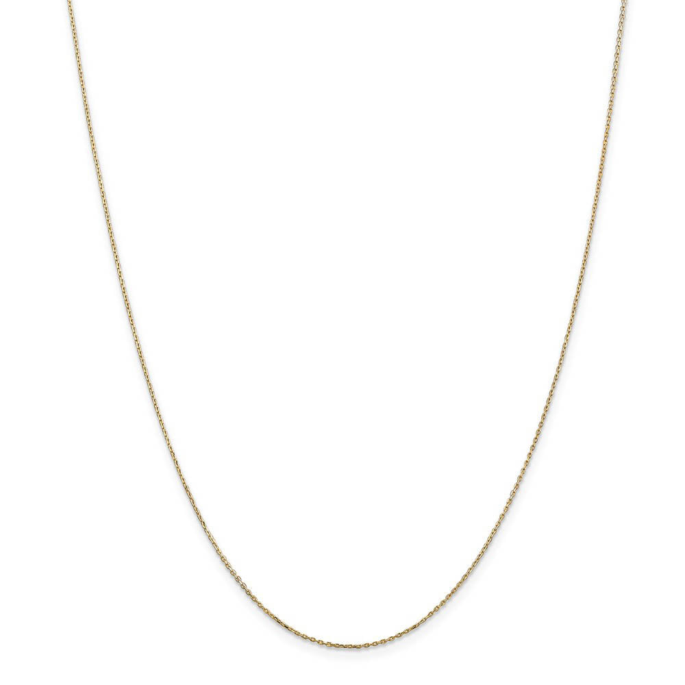 14k Yellow Gold Pointer Dog Head Necklace