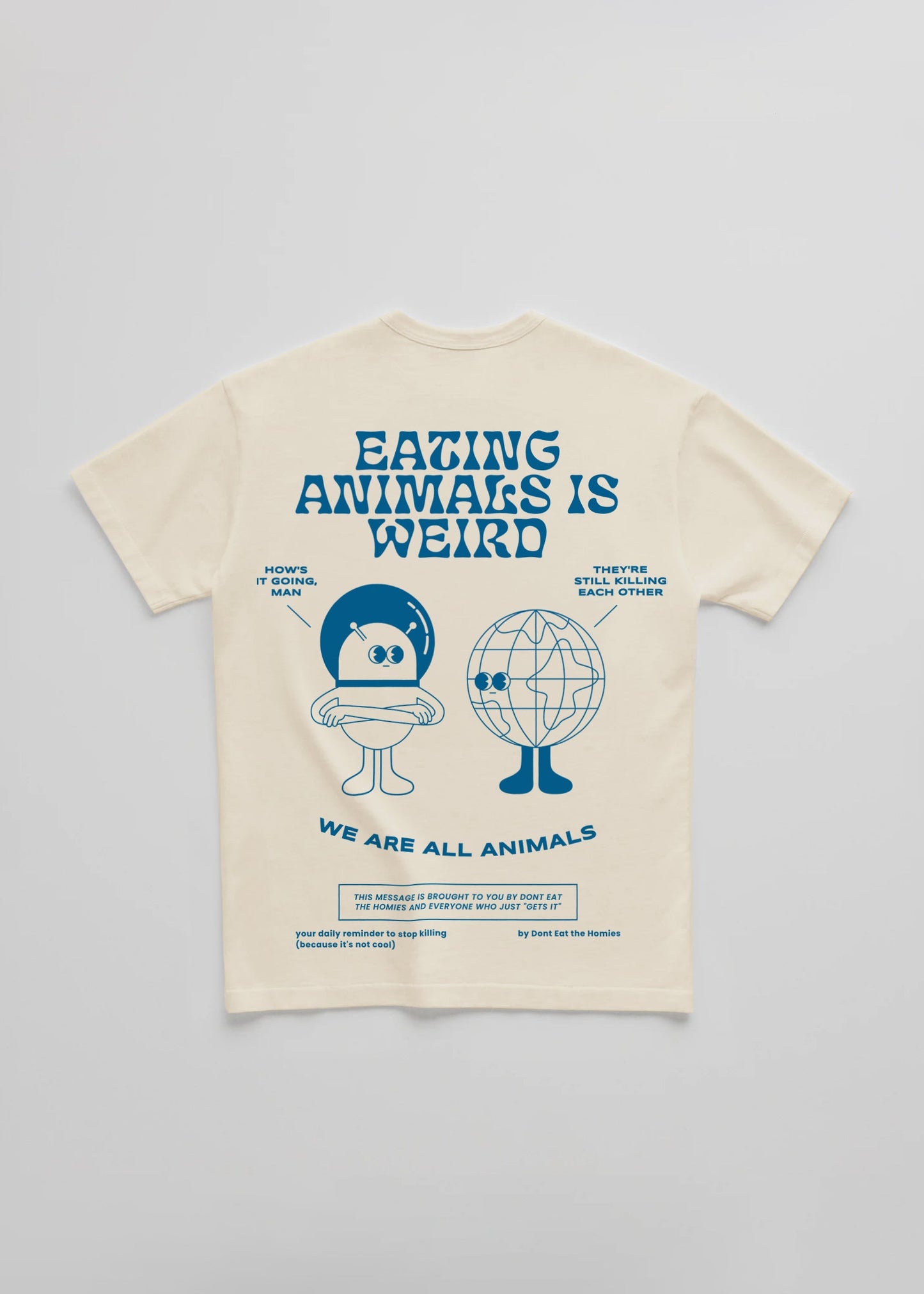 EATING ANIMALS IS WEIRD