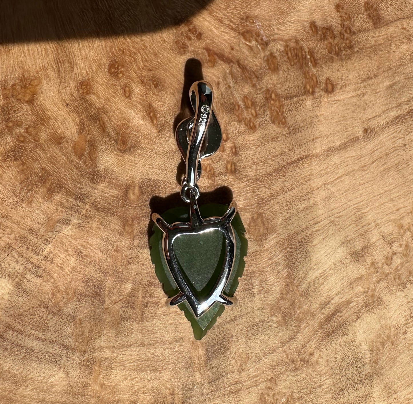 Silver Leaf Pendant, 5816
