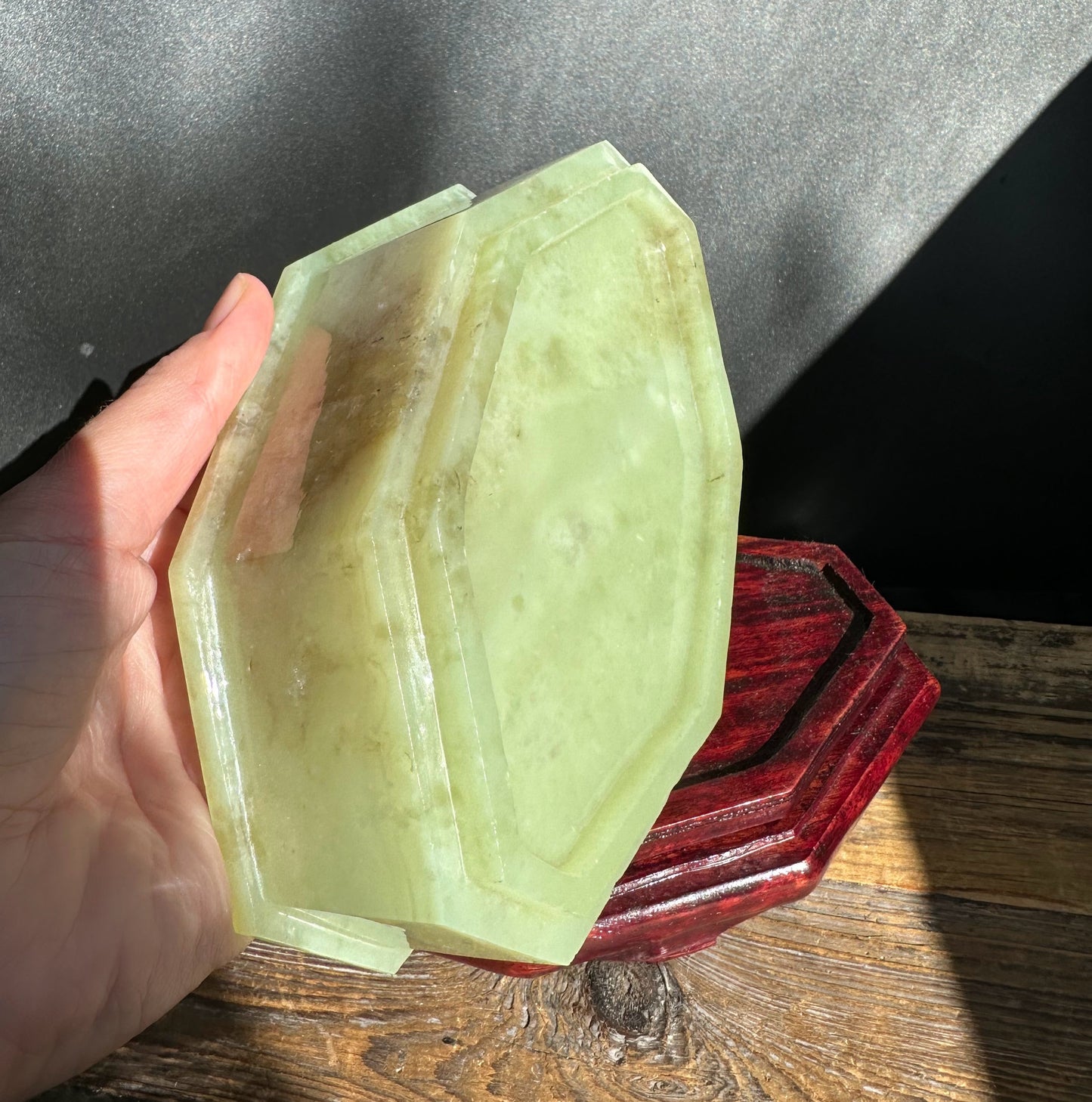 Korean Jade Bowl, 5.95"