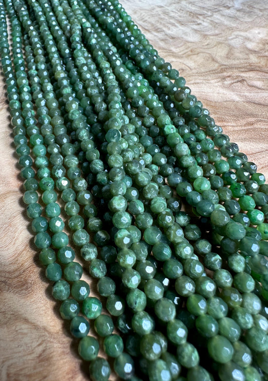 Low Grade Faceted 4mm unstrung beads
