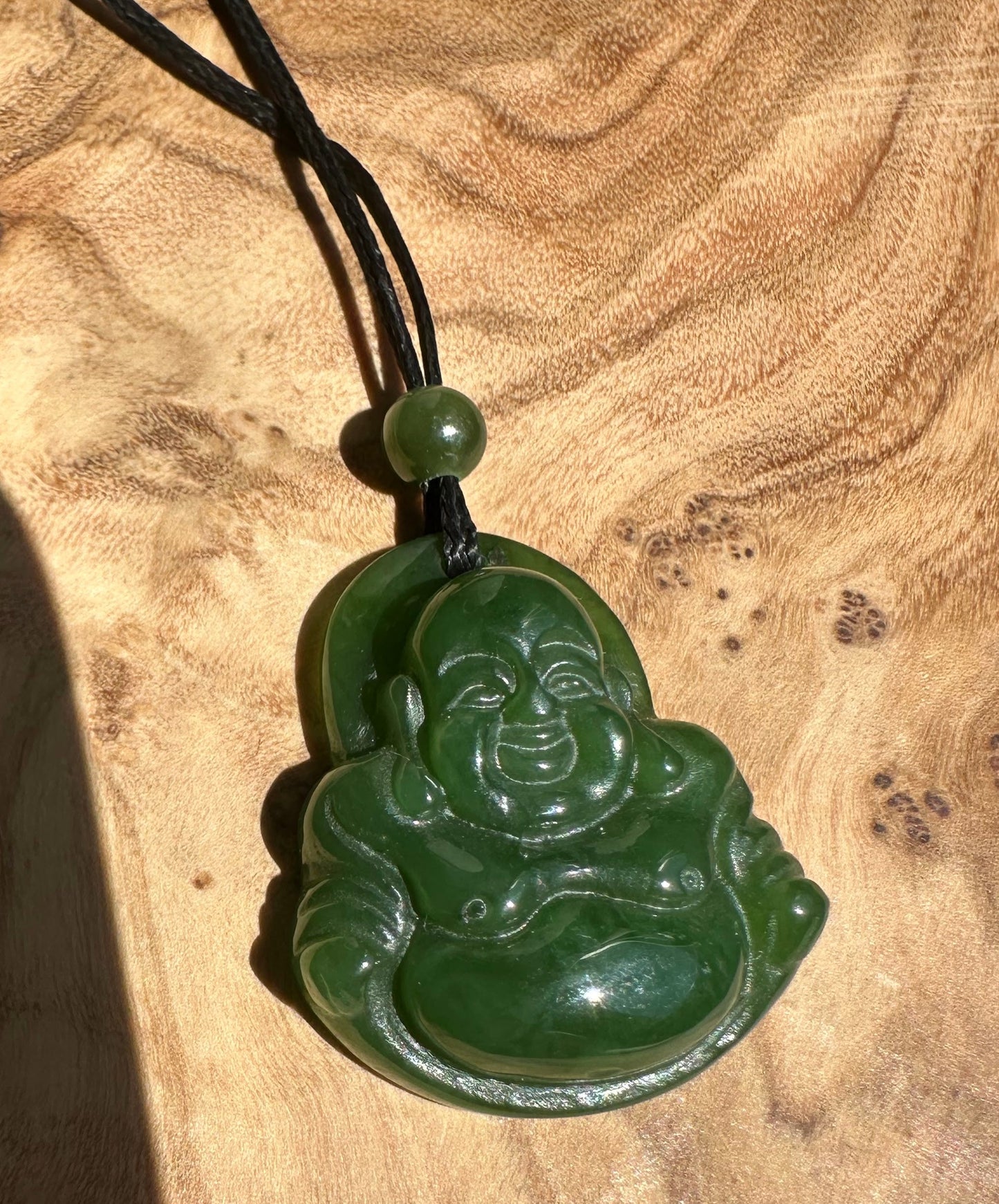 Pendant, Happy Buddha 26mm