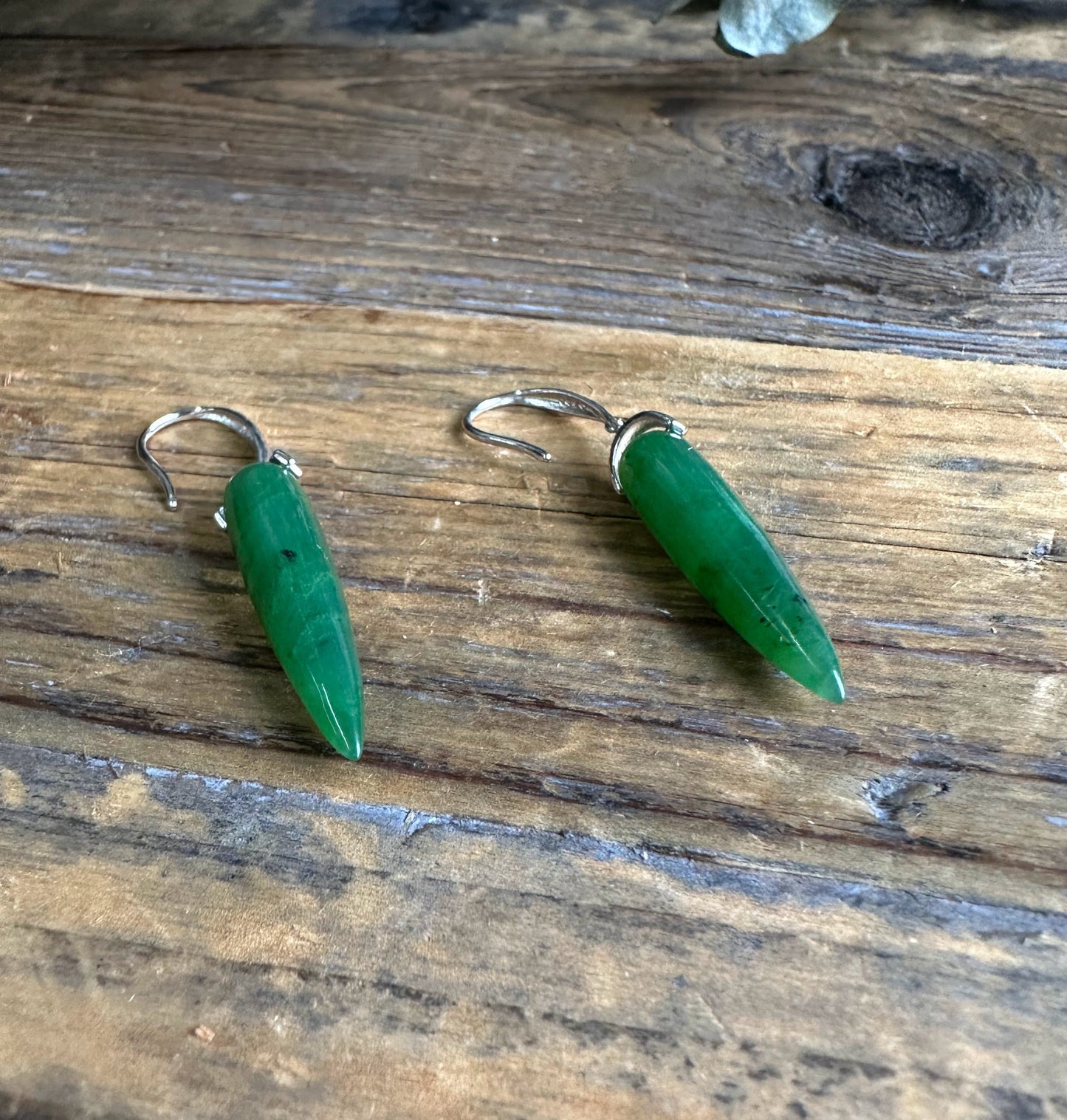 Canadian Jade Earrings, JN3