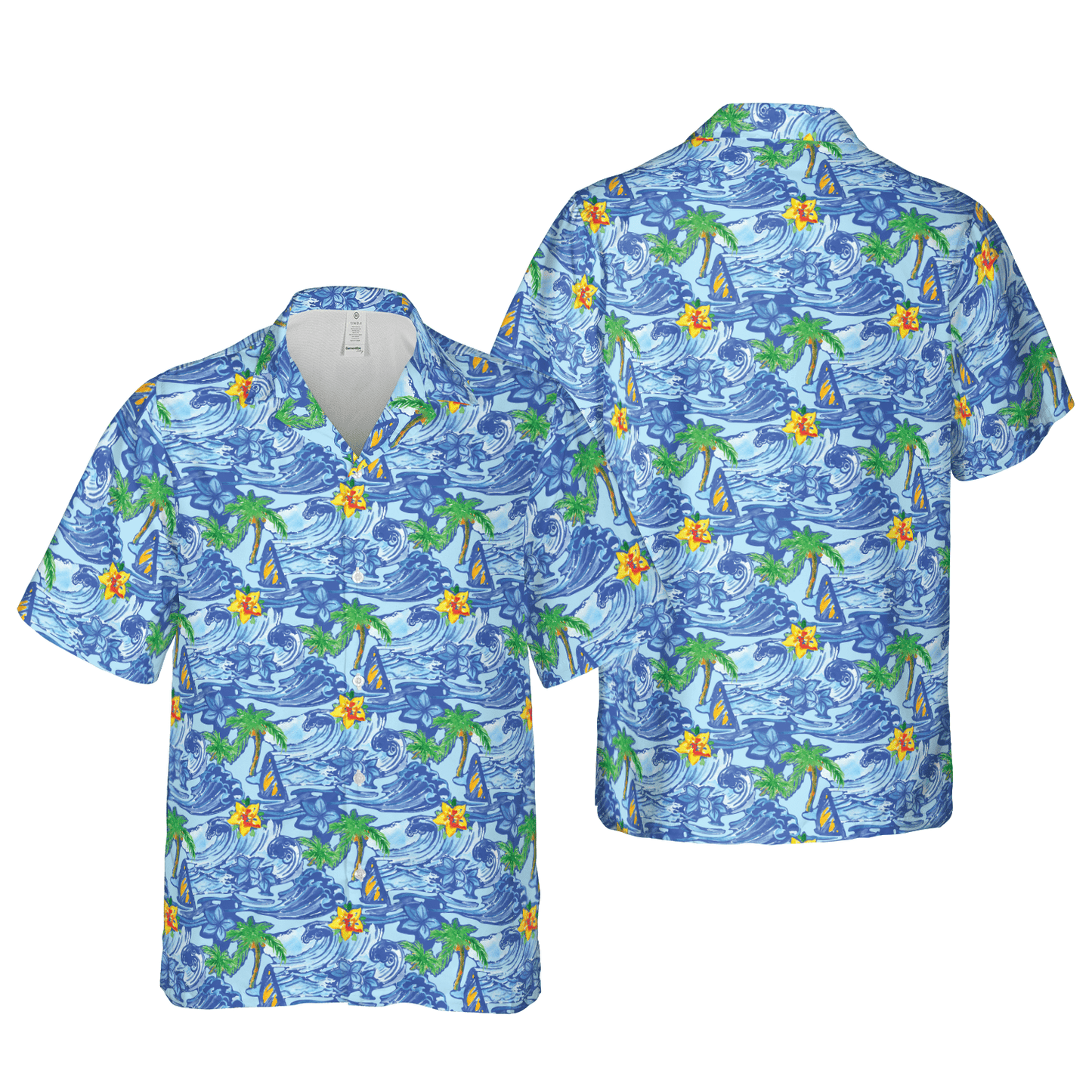 Sailing Hawaiian Shirt Hawaiian