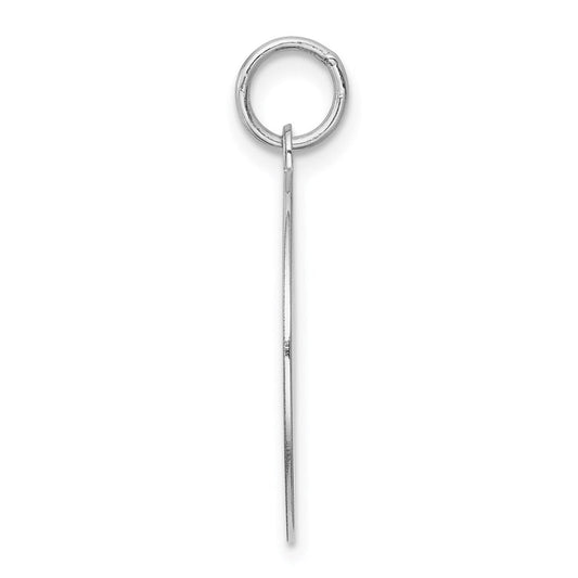 Sterling Silver Laser Etched Beagle Dog Pendant, 19mm