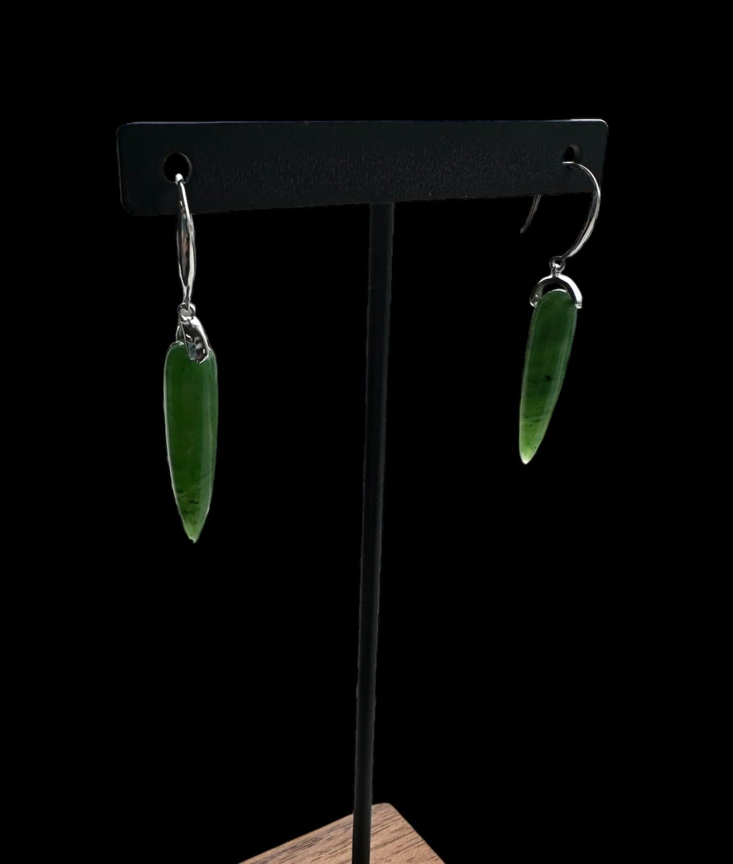 Canadian Jade Earrings, JN3
