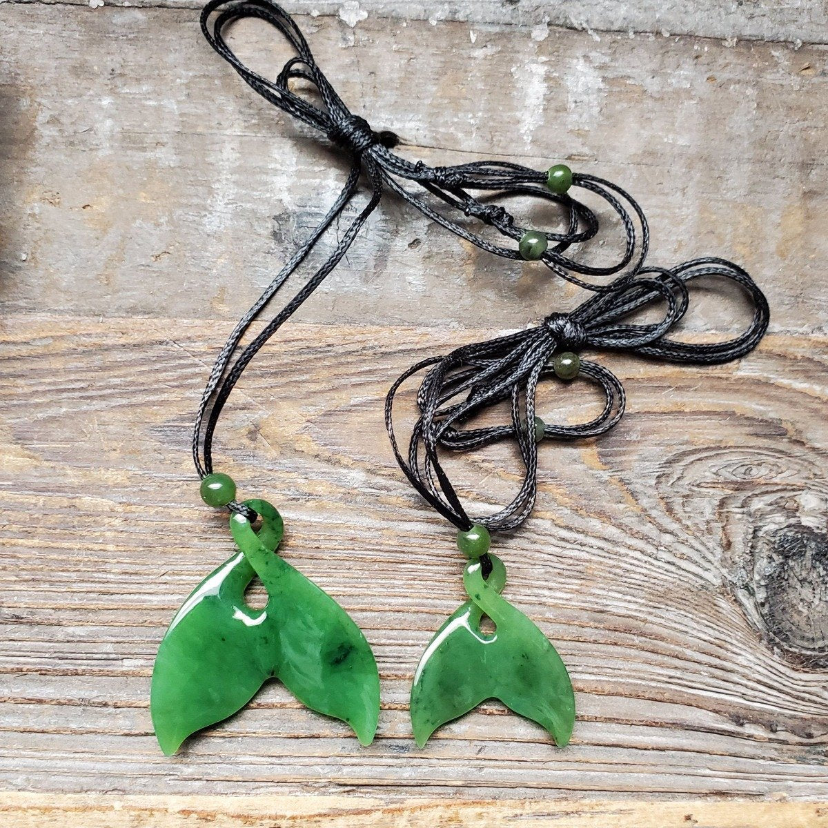 Solid Whale Tail Pendant, (Available in 2 sizes)