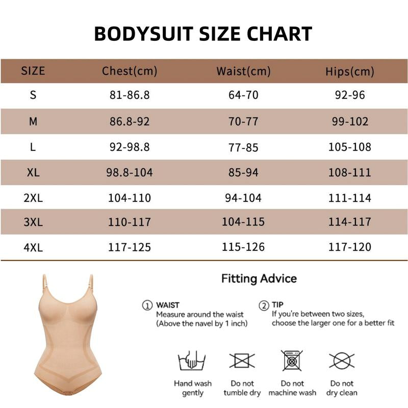 VVL Fallfreshness Women'S Seamless round Neck Shapewear Basic Comfortable Sleeveless Tummy Control and Butt Lifting Shapewear for Daily