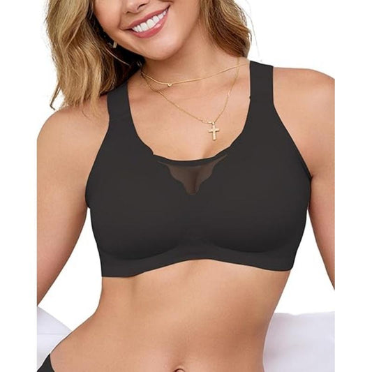 Ariaeve Wireless Seamless Bras for Women No Underwire Bra Full Coverage Comfortable Bras Everyday Bra