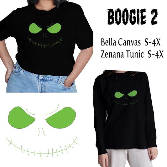 Glow in the Dark Boogie 2 in T-shirt or Tunic