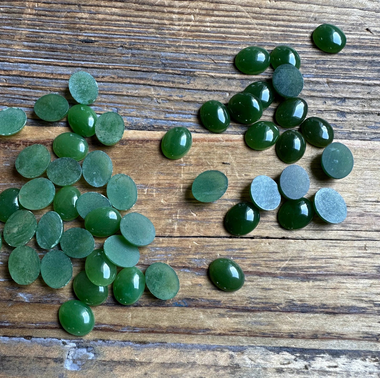 Canadian Jade Oval Cabochon - 8x10mm