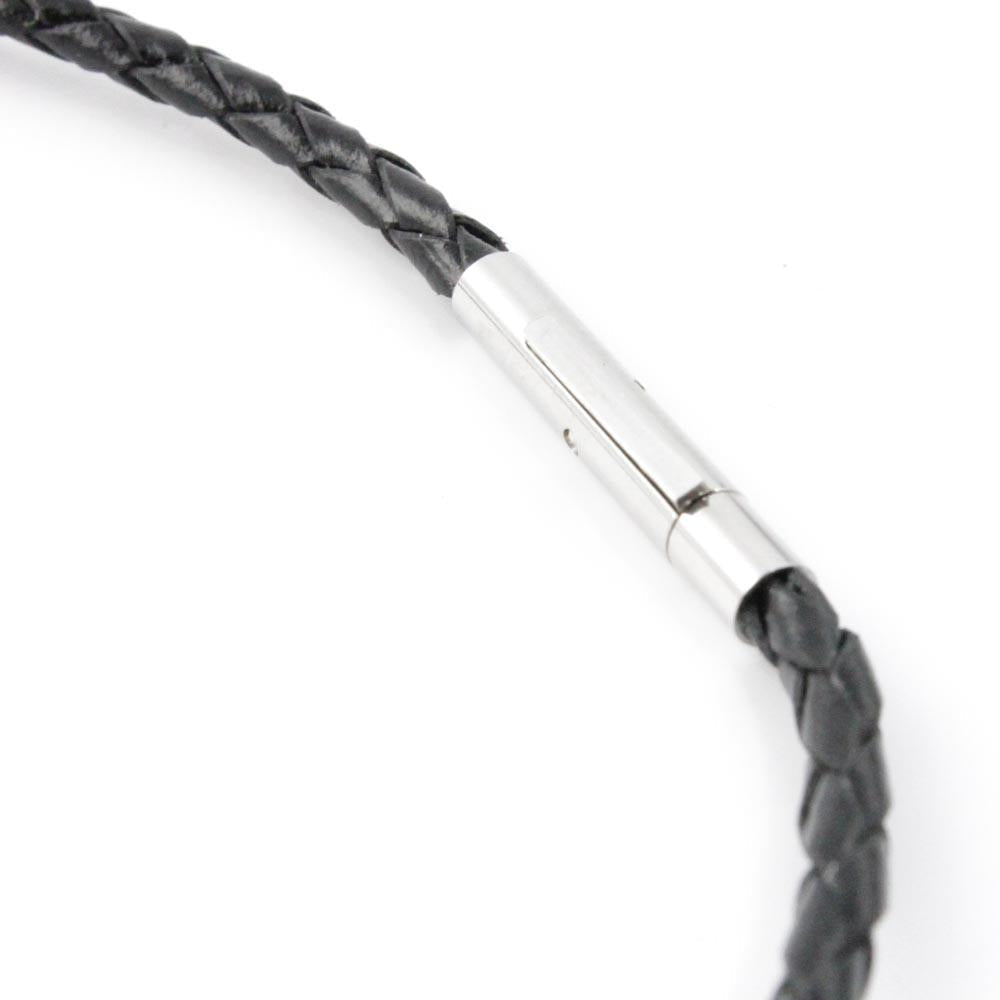 Leather black Cord 18"