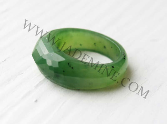 Faceted Band Ring, 1843A