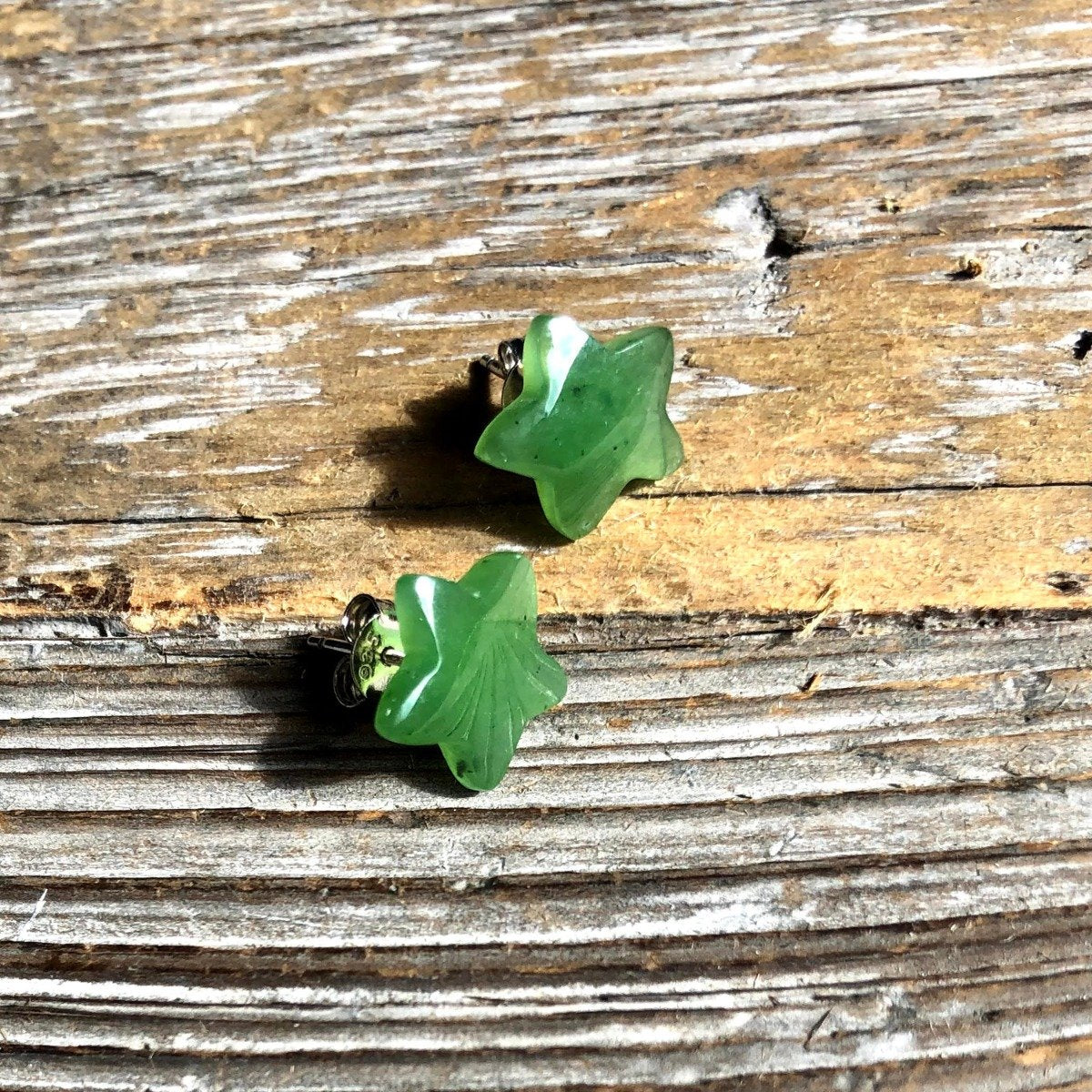 Star Stud Earrings, 10mm