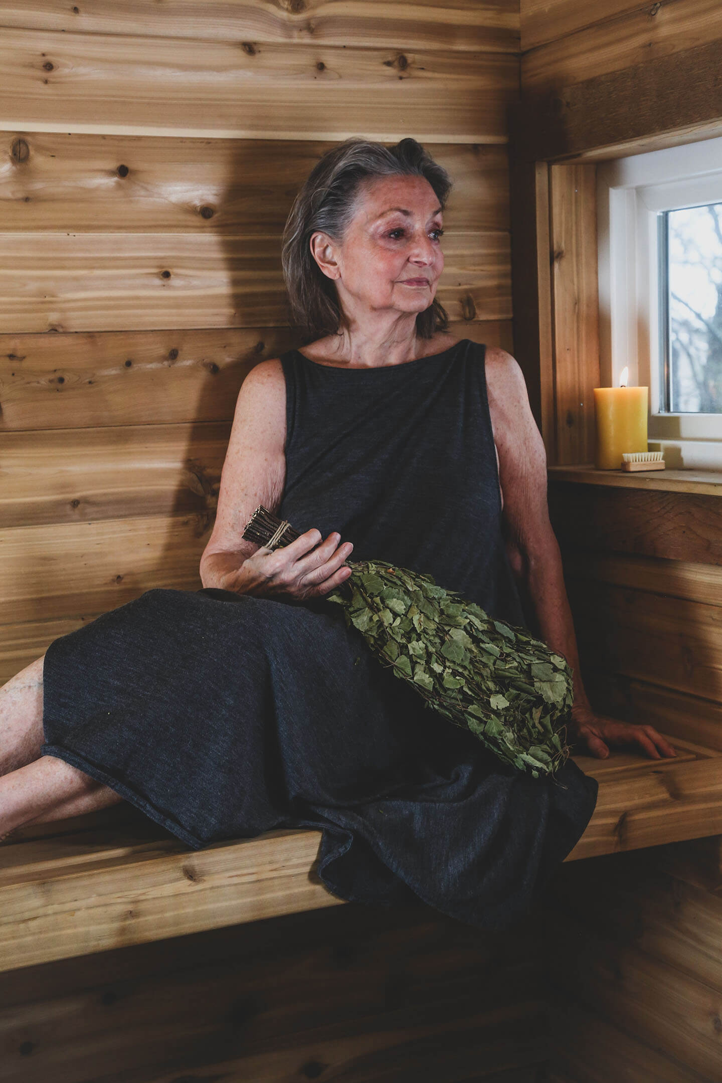Merino Wool Sauna Dress