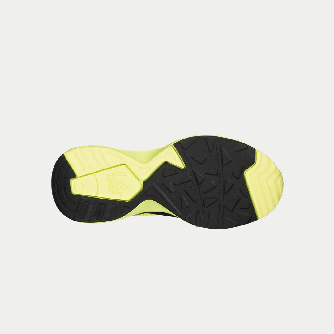 LA Gear Kids Catapult Light-Up x Glow Lowtop | Neon Yellow x Black