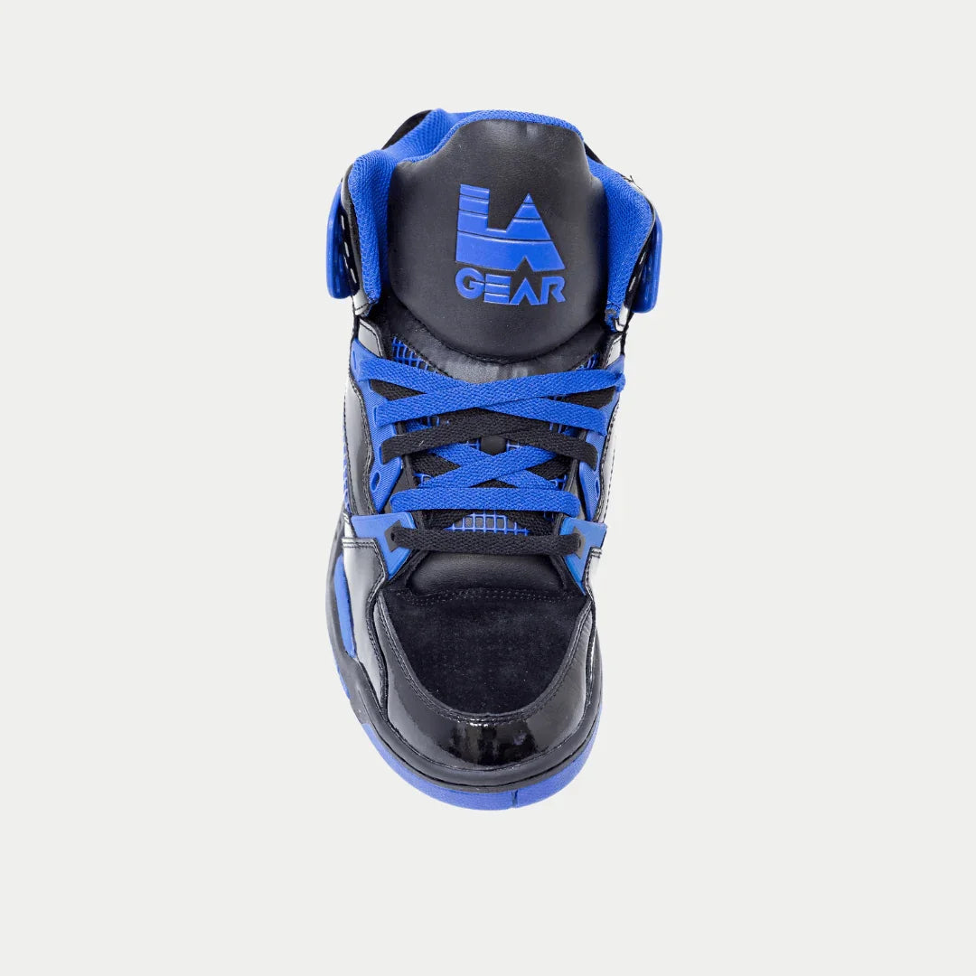 LA Gear Men's KAJ Vintage Hightop | Blue x Black