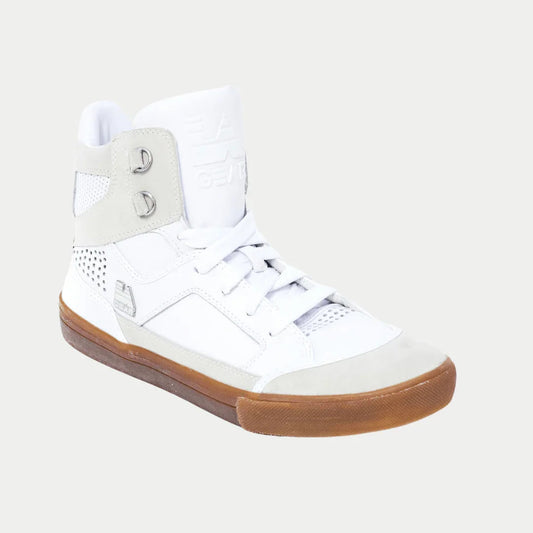 LA Gear Men's Court High Vintage Hightop | White