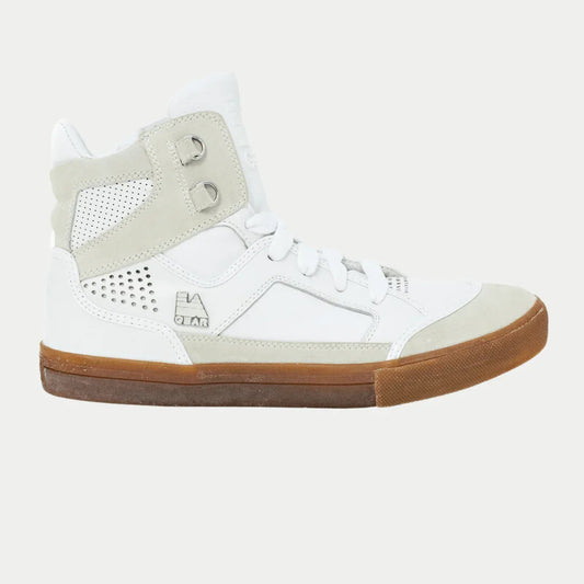 LA Gear Men's Court High Vintage Hightop | White