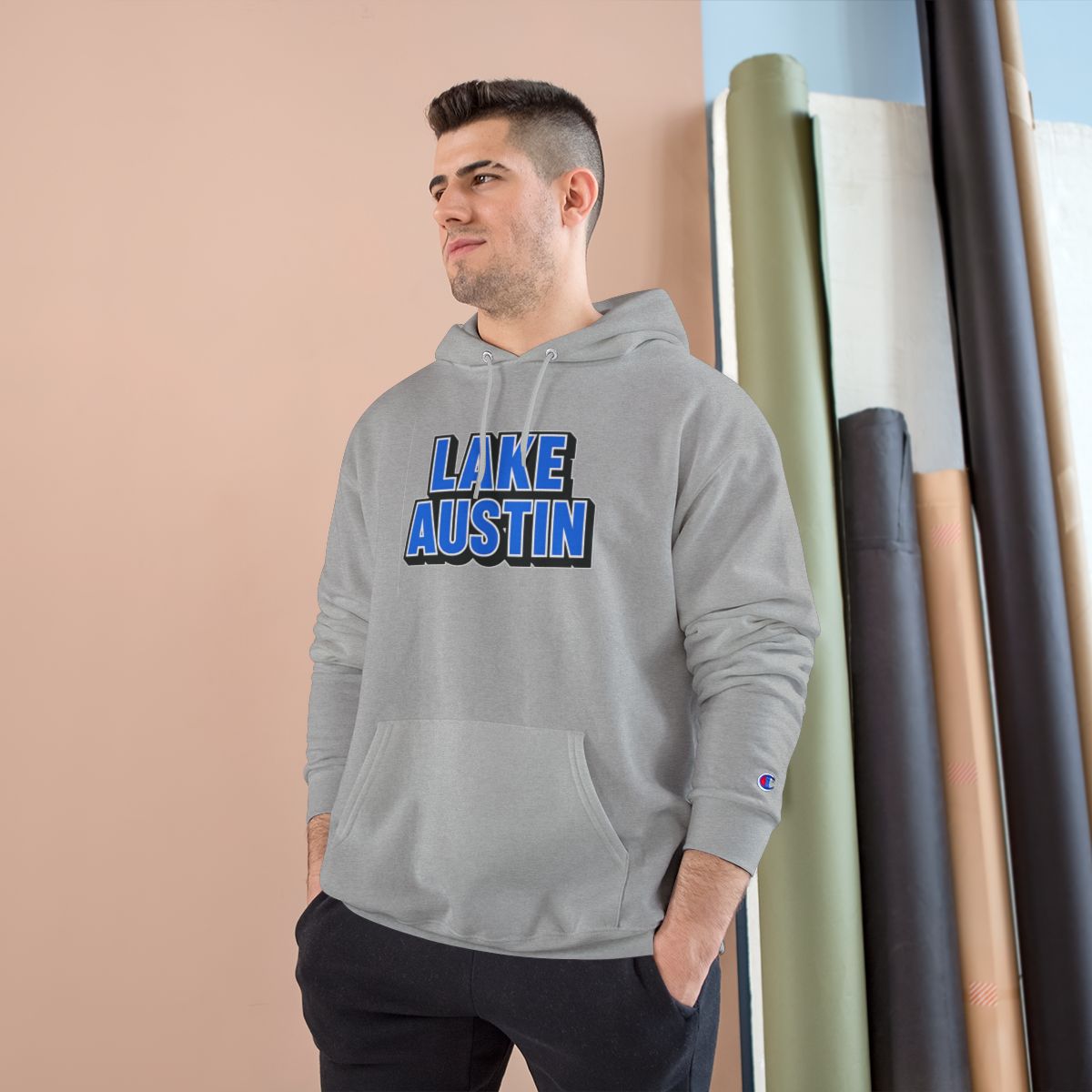 Lake Austin Cozy Hoodie, Perfect for Outdoor Adventures, Lake Days, Gifts for Nature Lovers, Comfortable Sweatshirt