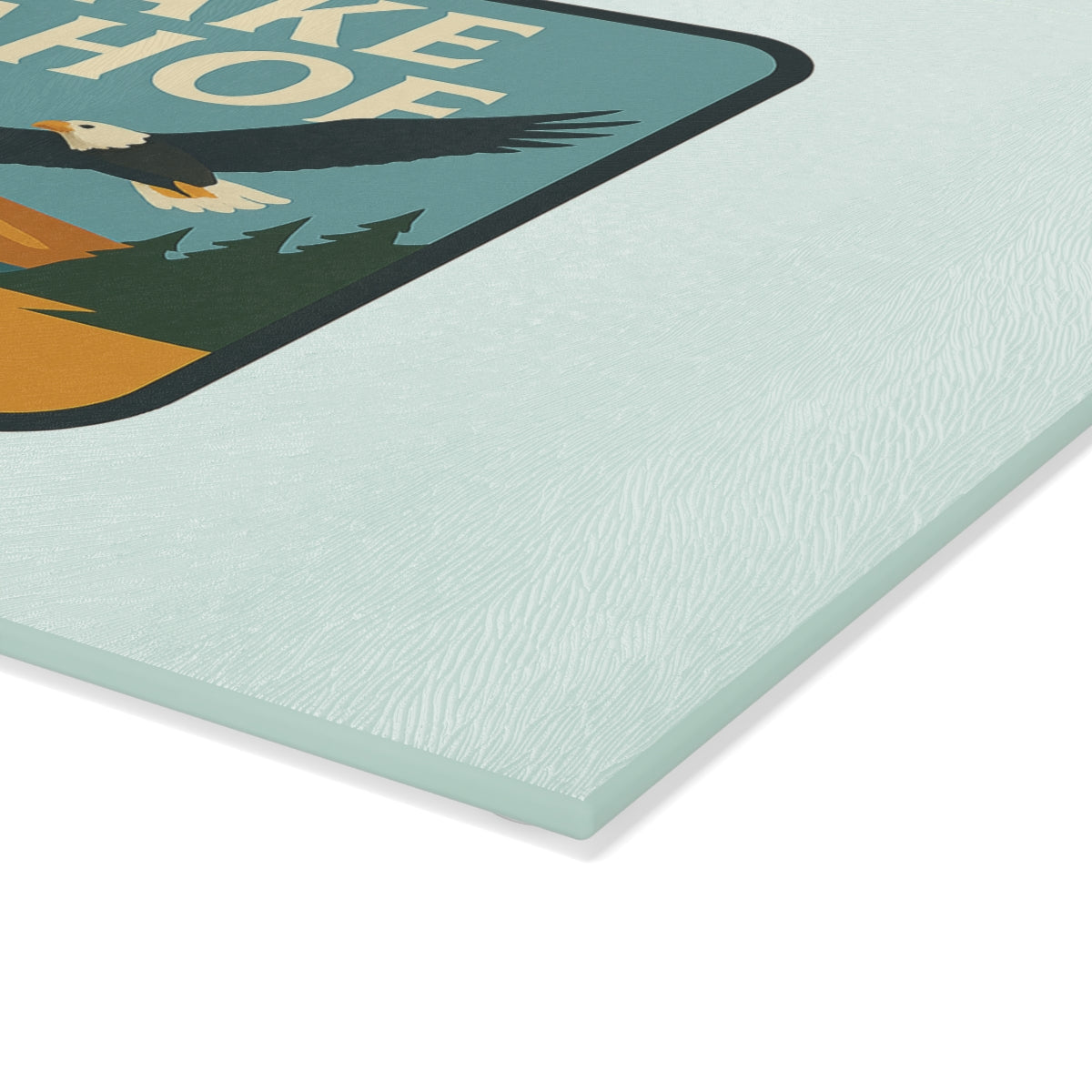 Lake Tahoe Glass Cutting Board