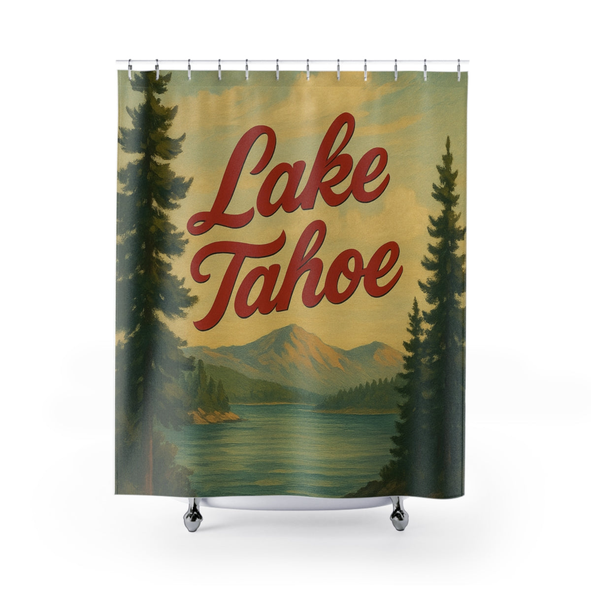Lake Tahoe Shower Curtains