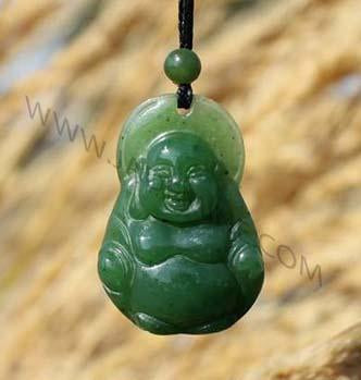 Pendant, Happy Buddha 3219