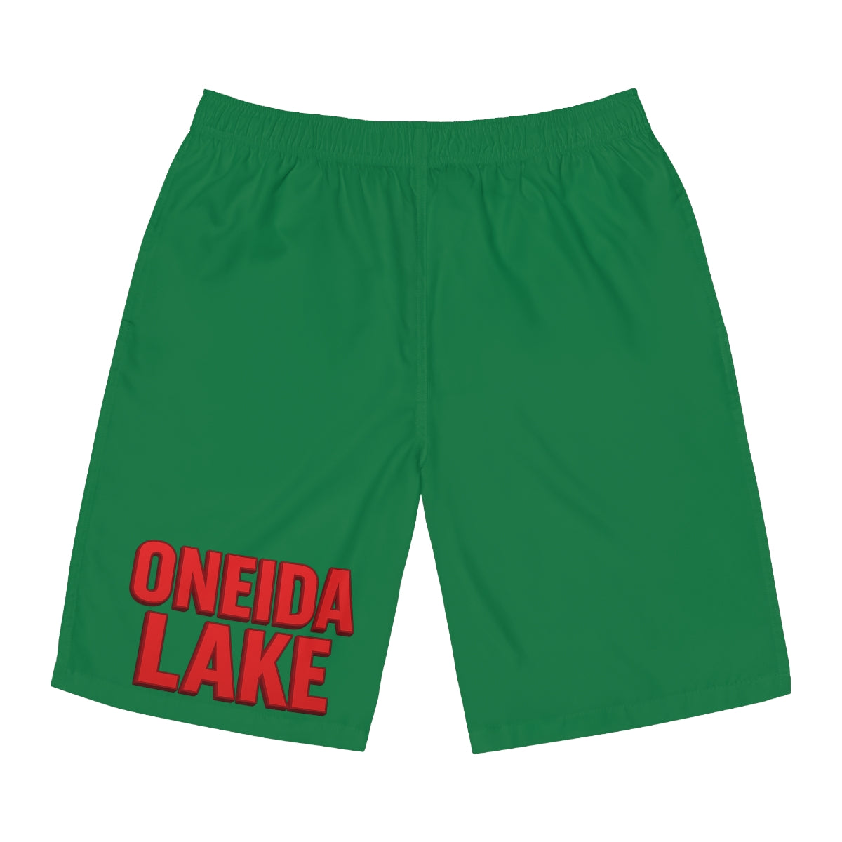 Oneida Lake Men's Board Shorts - Comfortable Swimwear for Summer, Perfect for Beach Days, Pool Parties, and Vacation Adventures