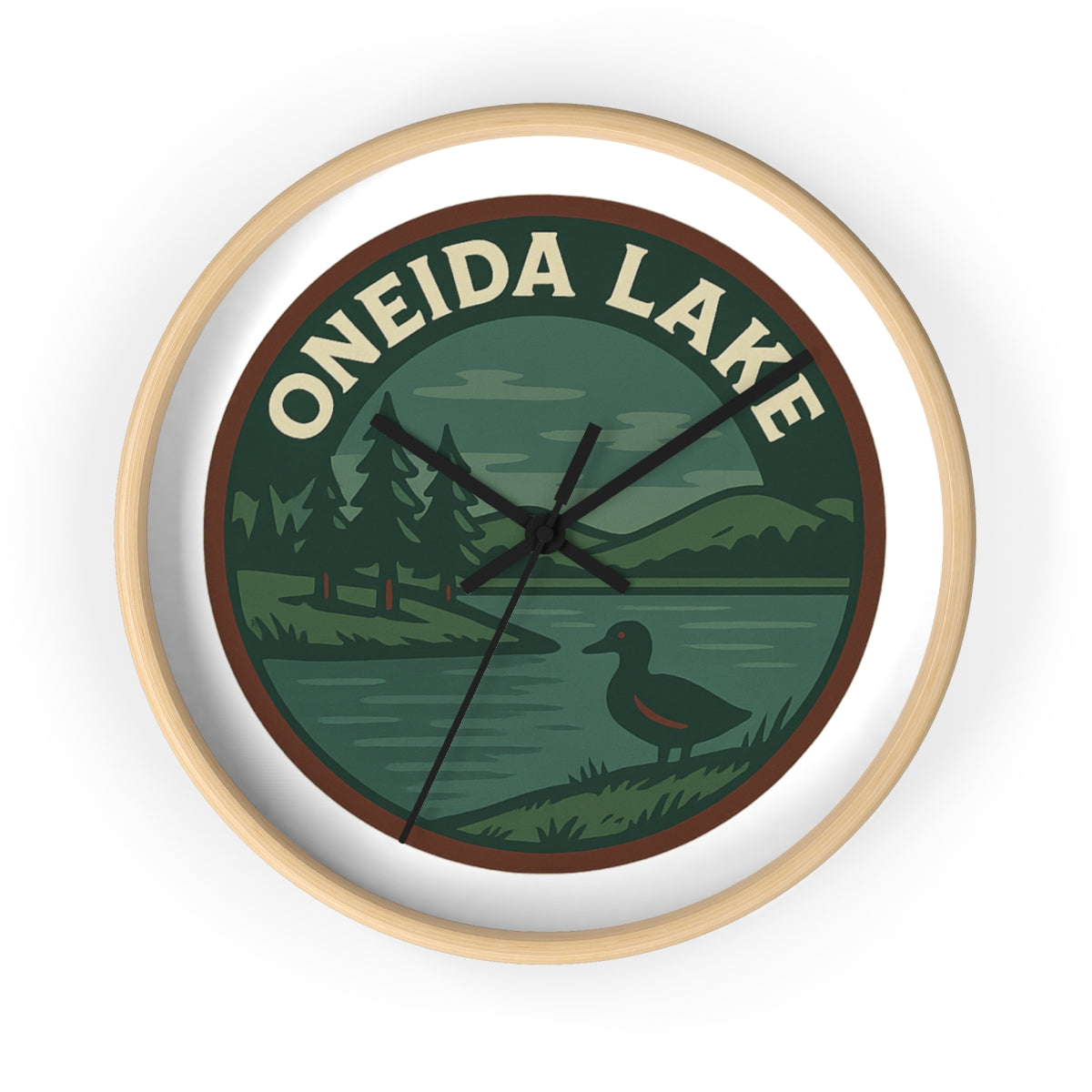 Oneida Lake Wall Clock