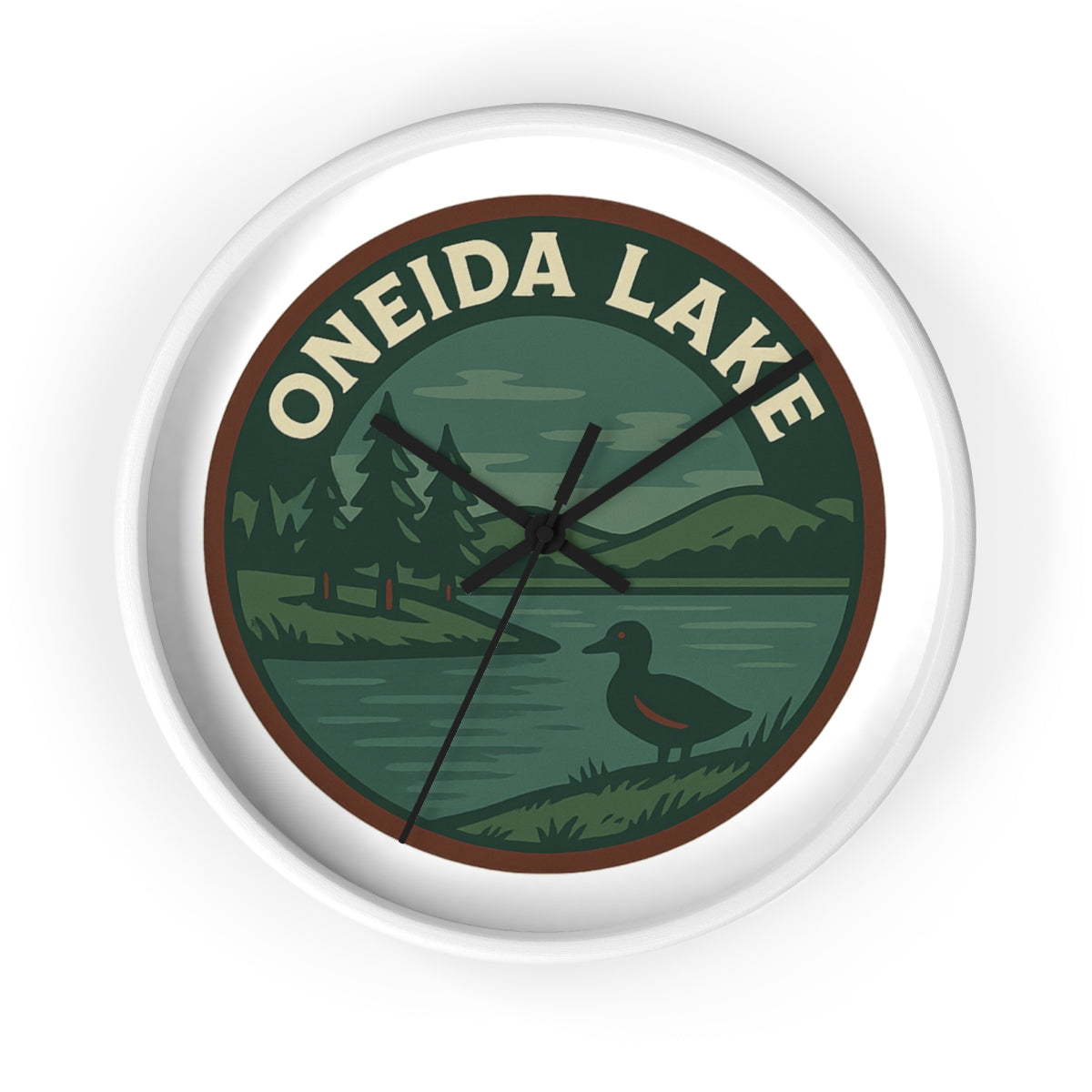 Oneida Lake Wall Clock