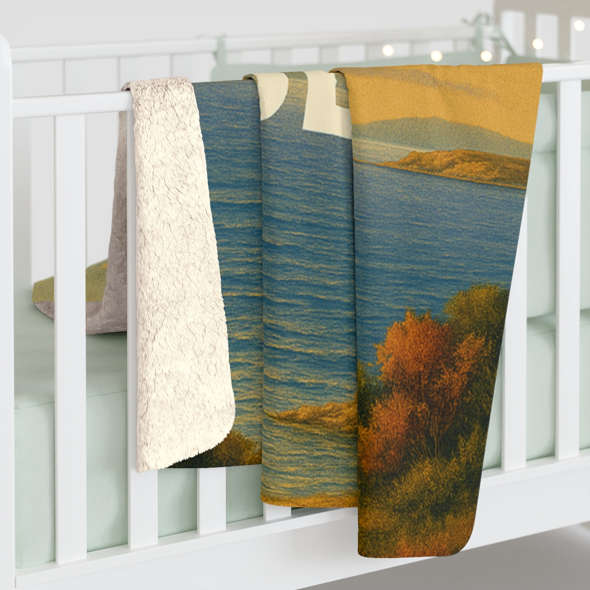 Salton Sea Sherpa Fleece Blanket