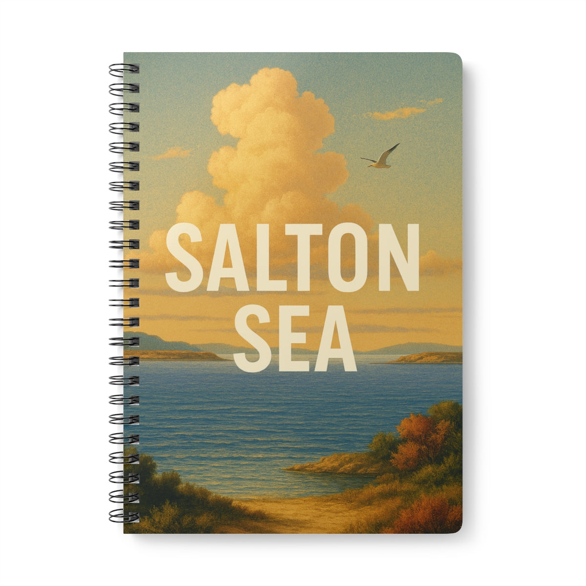 Salton Sea Wirobound Softcover Notebook, A5