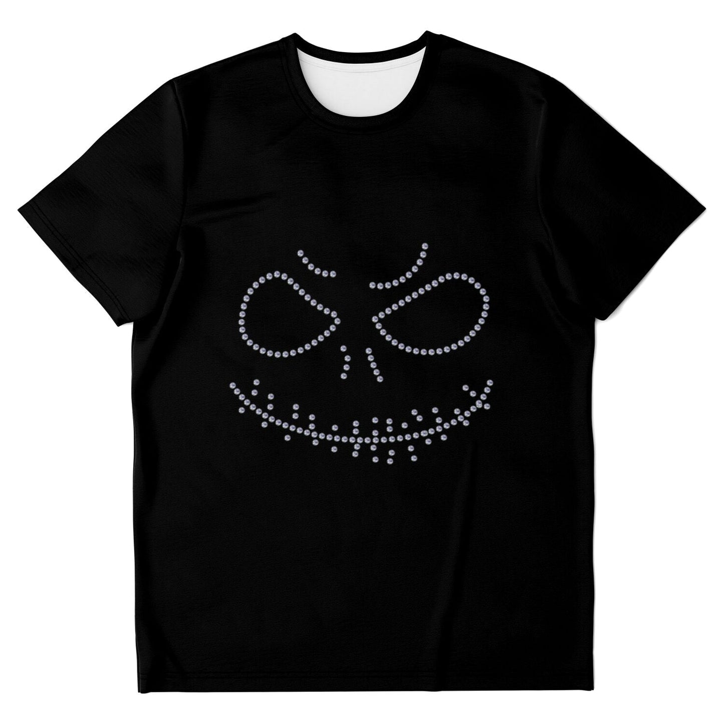Rhinestone Sparkle Monster Tee Shirt Crew Neck, V Neck, Tank Top