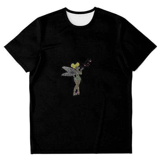 Rhinestone Tiny Dancer Tee Shirt Crew Neck, V Neck, Tank Top