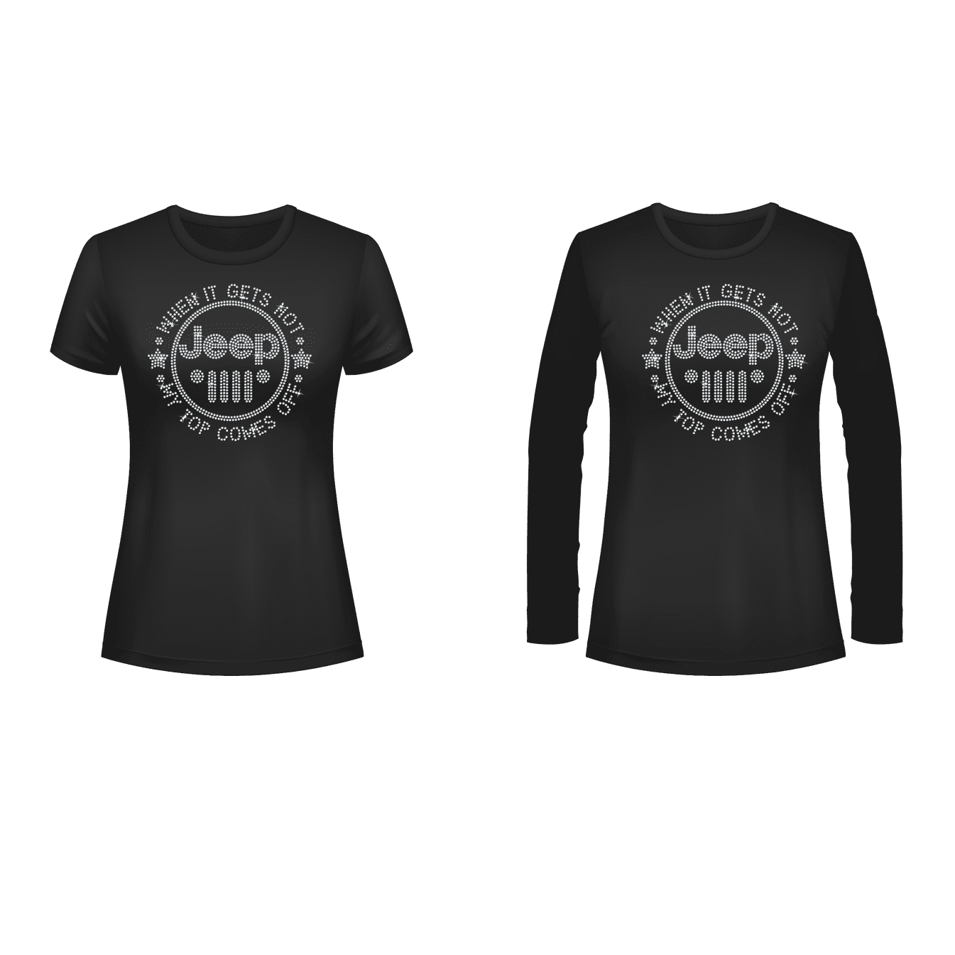 Jeeper Circle Tee Short or Long Sleeve