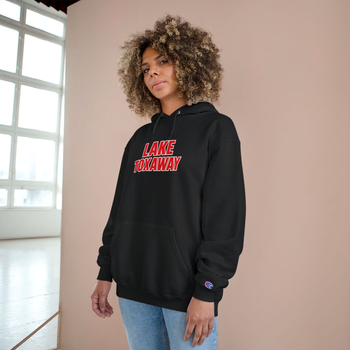 Lake Toxaway Cozy Hoodie, Perfect for Outdoor Adventures, Lake Days, Gifts for Nature Lovers, Comfortable Sweatshirt