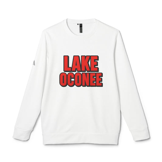 Lake Oconee Fleece Sweatshirt, Cozy Crewneck, Unisex Athletic Apparel, Perfect Gift for Travelers, Lake Lovers, Casual Outfit