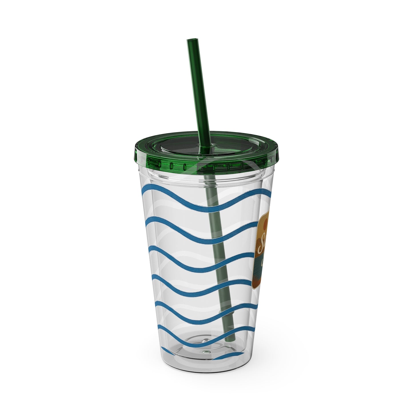 Salton Sea Sunsplash Tumbler, 16oz Clear Drink Cup for Outdoor Adventures, Customizable Travel Mug, Perfect for Summer Fun, Eco-Friendly Beverage [...]