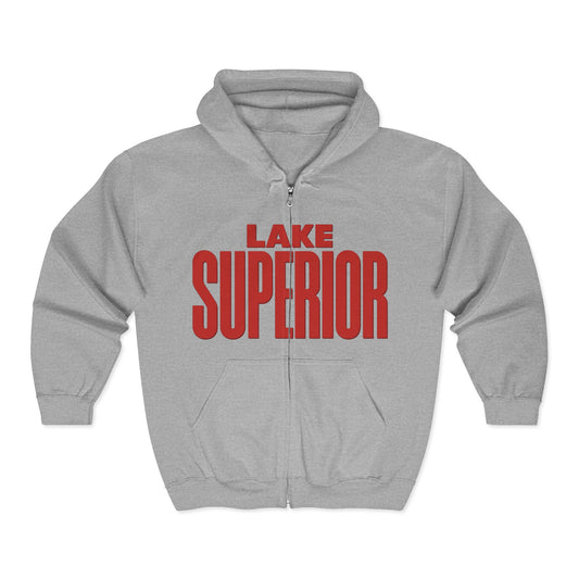 Lake Superior Unisex Heavy Blend™ Full Zip Hooded Sweatshirt