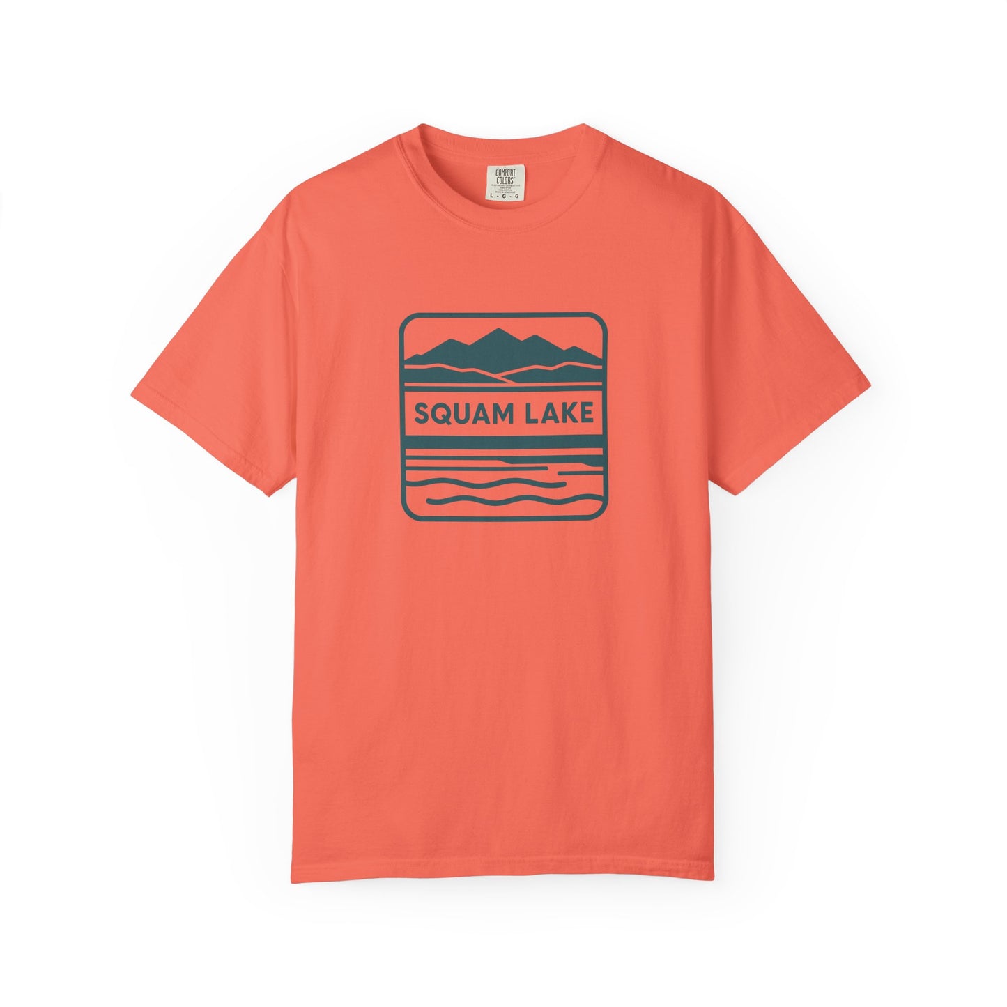 Squam Lake Unisex T-Shirt, Casual Graphic Tee, Nature Lover Gift, Outdoor Adventure Shirt, Vacation Souvenir, Summer Wear