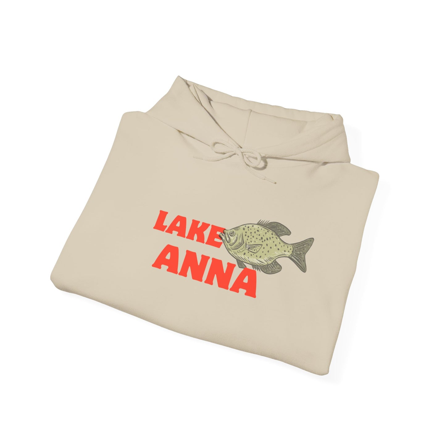 Lake Anna Fishing Hoodie, Unisex Comfortable Sweatshirt, Relaxed Fit for Outdoor Enthusiasts, Gift for Fishermen, Casual Lake Apparel