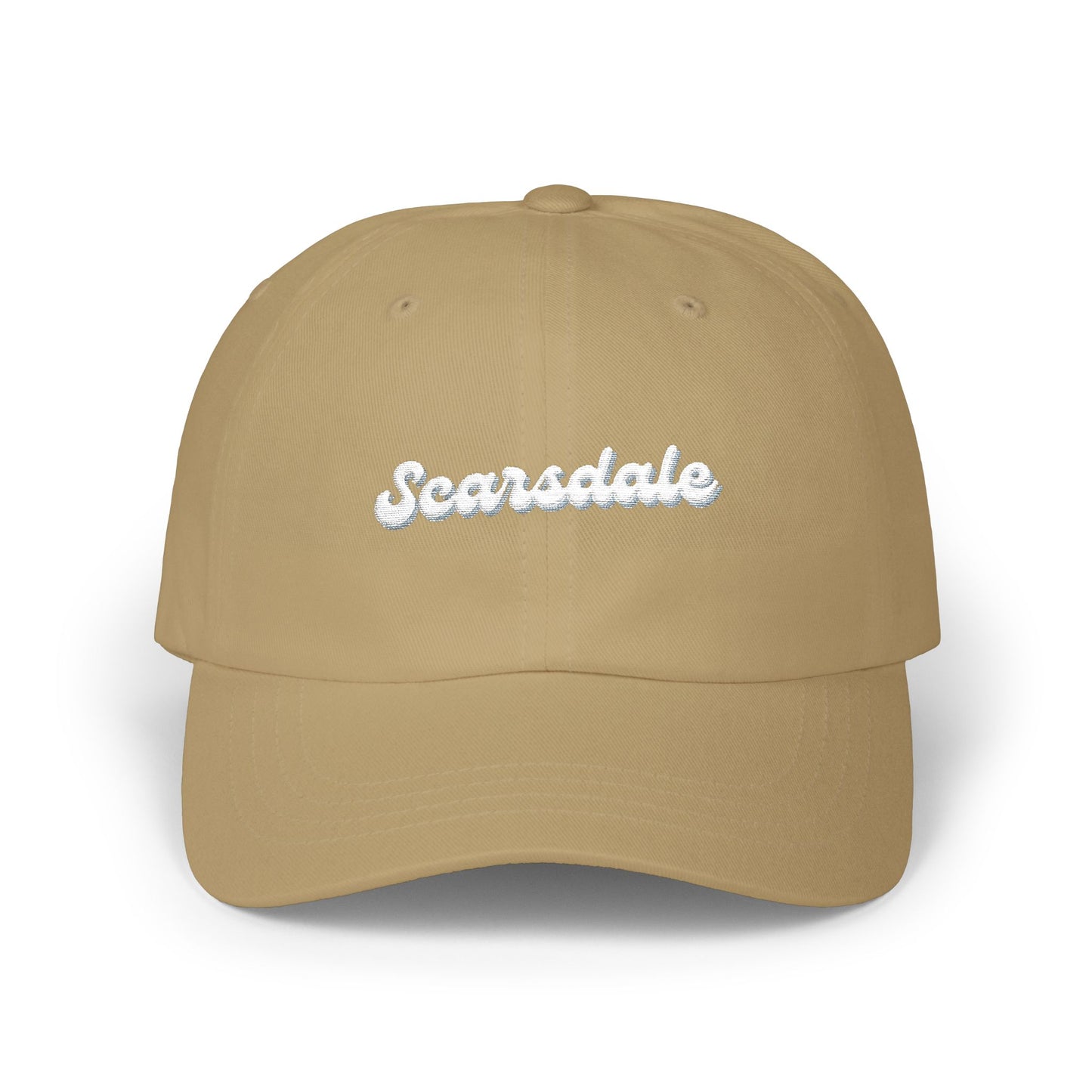 Scarsdale Classic Dad Cap, Unisex Casual Hat, Summer Accessories, Trendy Headwear, Gift for Him, Outdoor Style