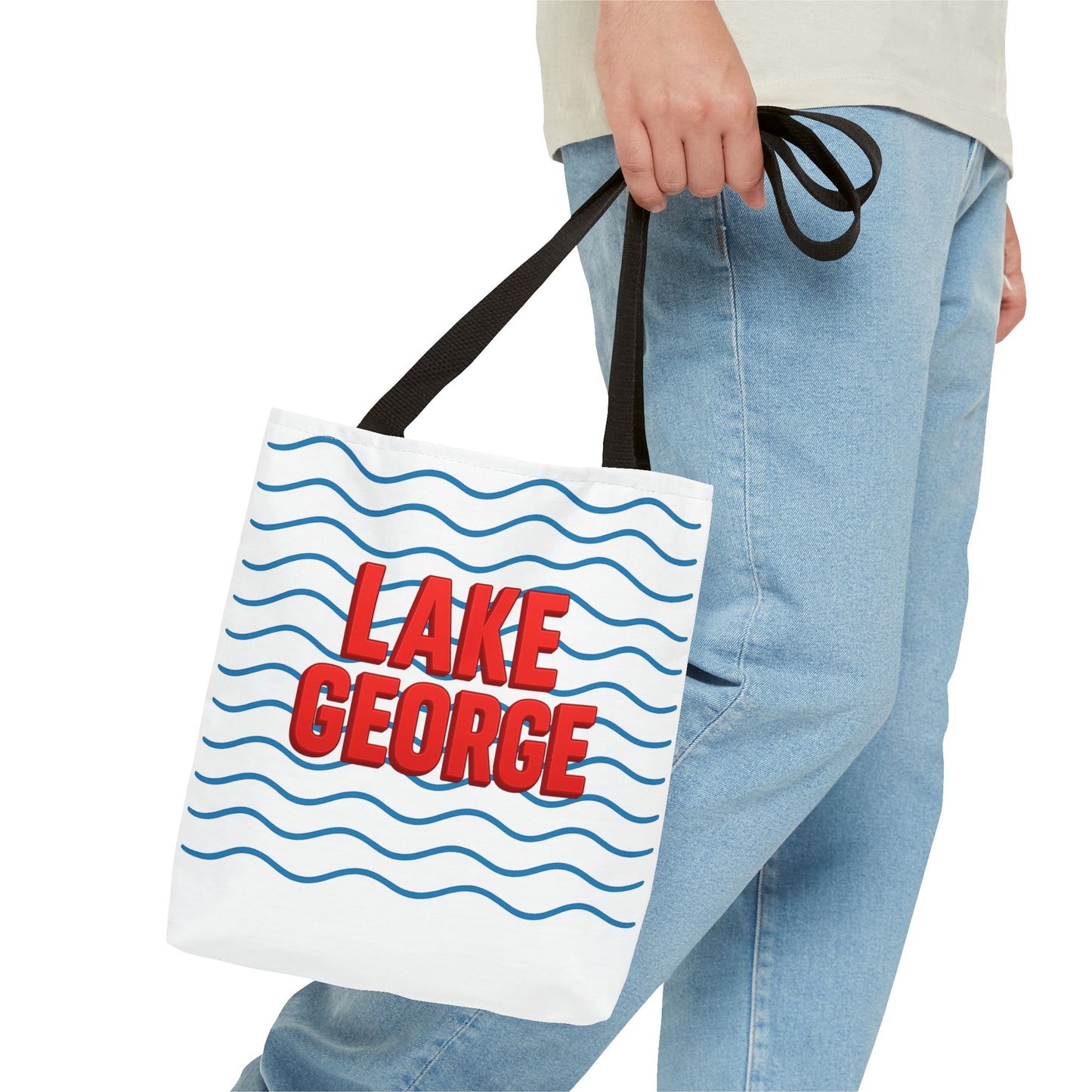 Lake George Tote Bag - Perfect for Beach Days, Travel, Lake Lovers, Summer Outings, Gift Idea