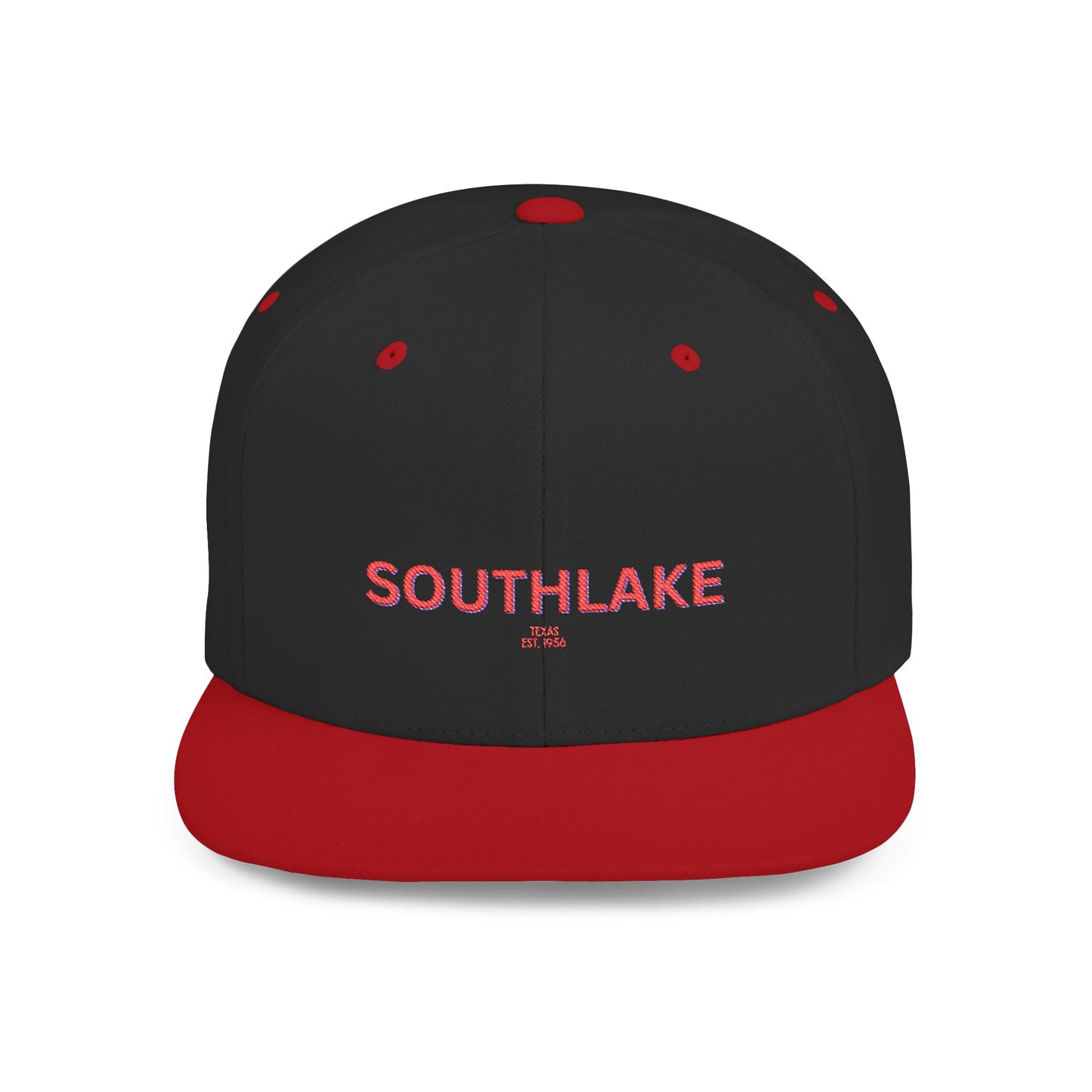 Southlake Stylish Flat Bill Snapback Hat with Design, Perfect for Casual Outings, Streetwear, Gifts, Festivals, Everyday Wear